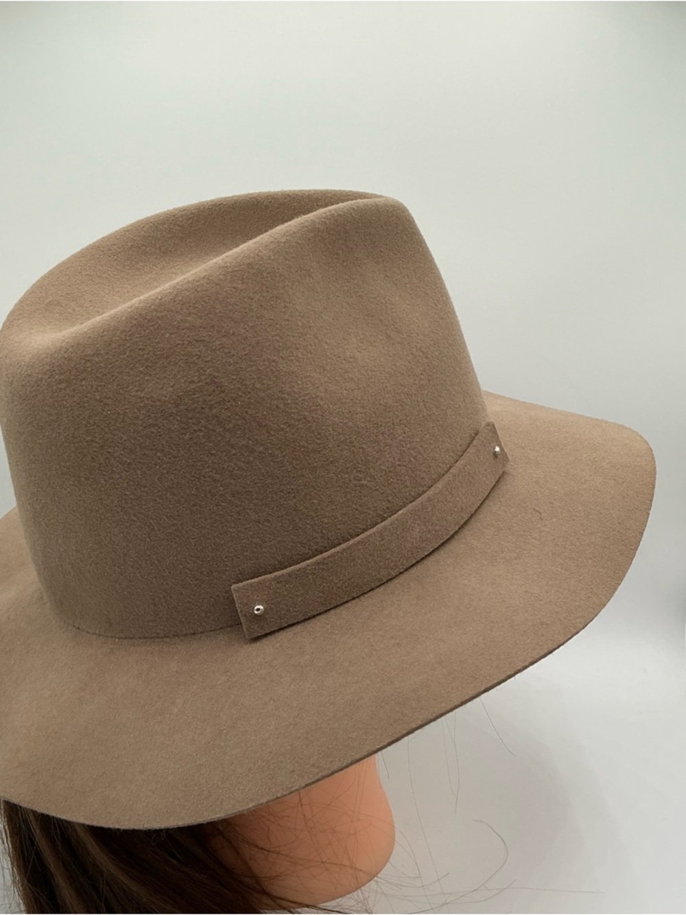 Anthropology felt fedora packable hat